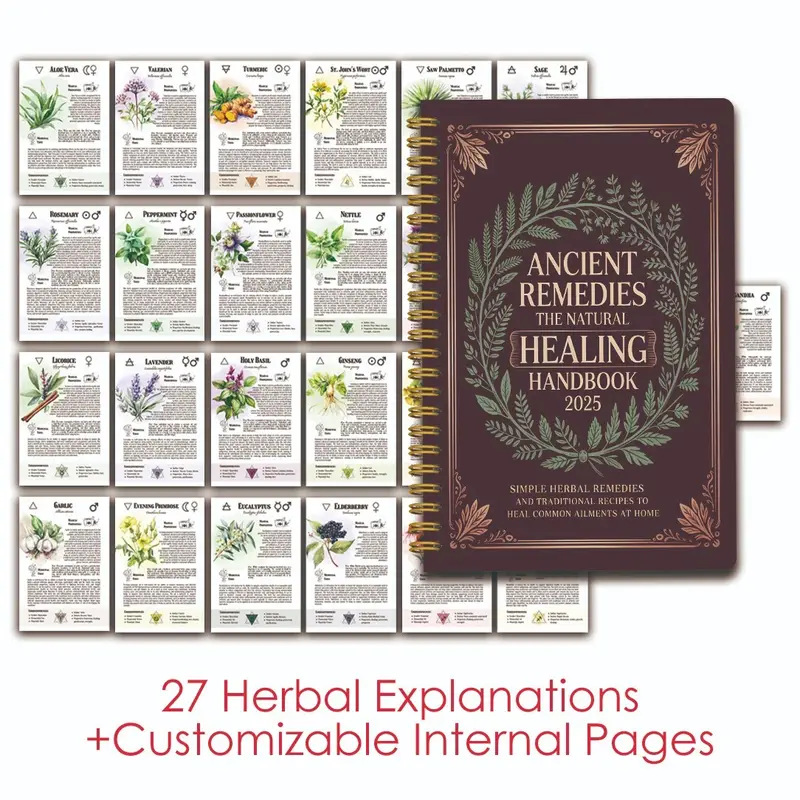 Health & Wellness Newsletter - Natural Remedies Handbook with Ancient Cures